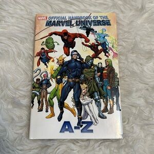 The Official Handbook of the Marvel Universe A-Z Volume 3 Hardcover Book